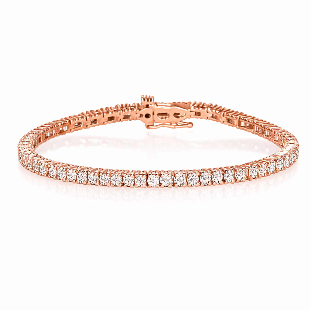 צמיד טניס משובץ יהלומים צמיד טניס משובץ יהלומים