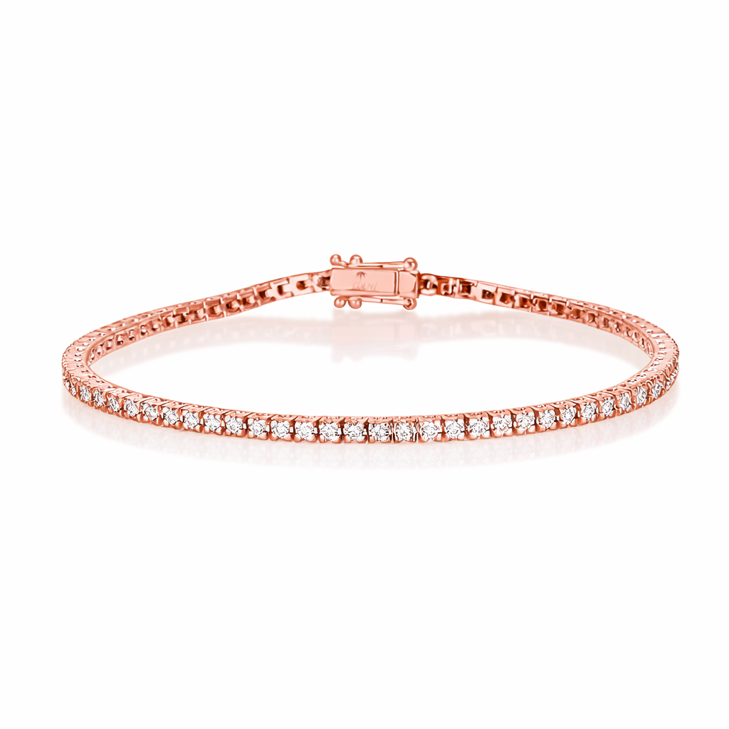 צמיד טניס משובץ יהלומים צמיד טניס משובץ יהלומים