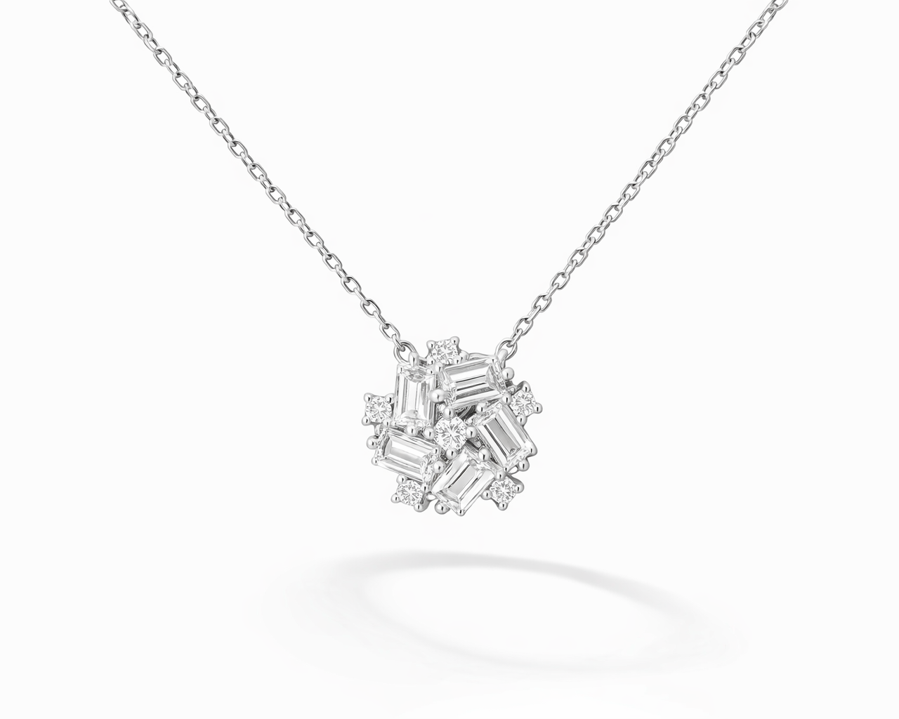 שרשרת תליון יהלום מעוצב