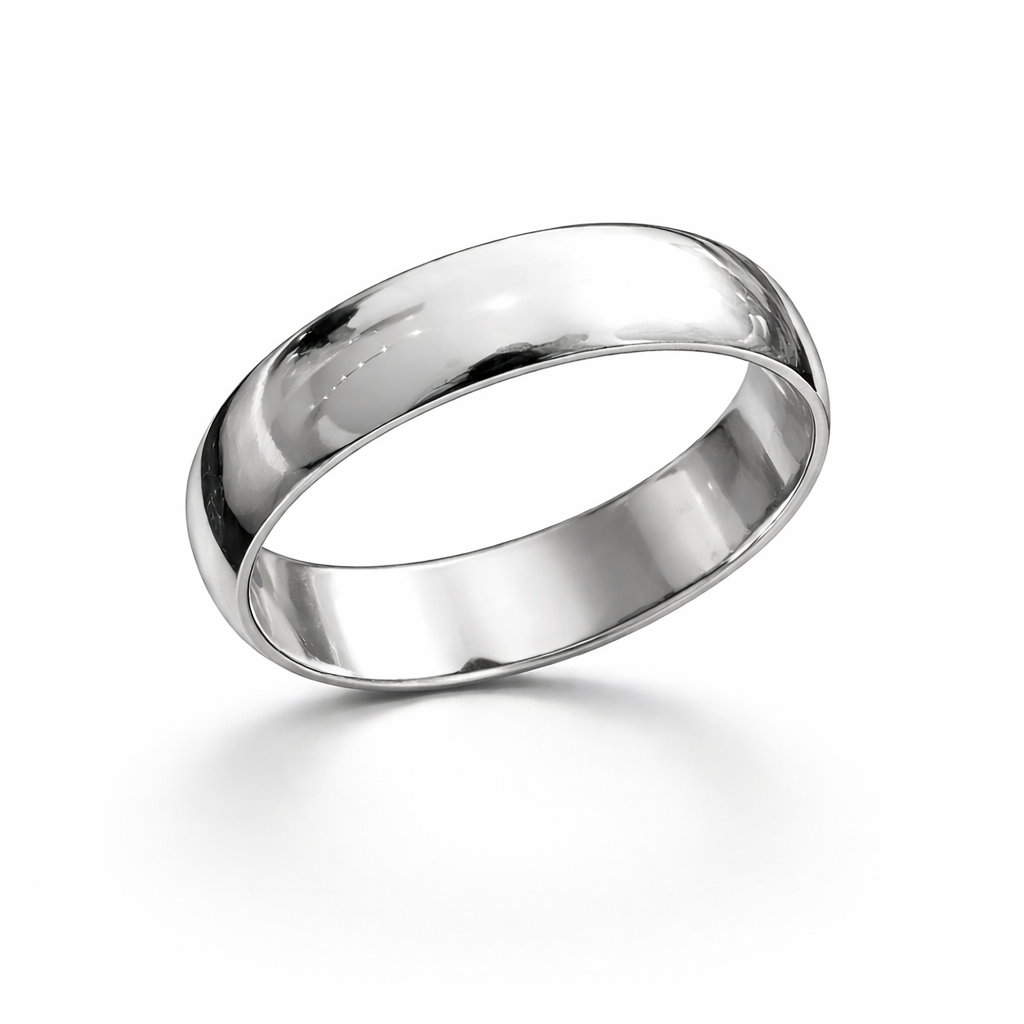 טבעת נישואין קלאסית חלקה