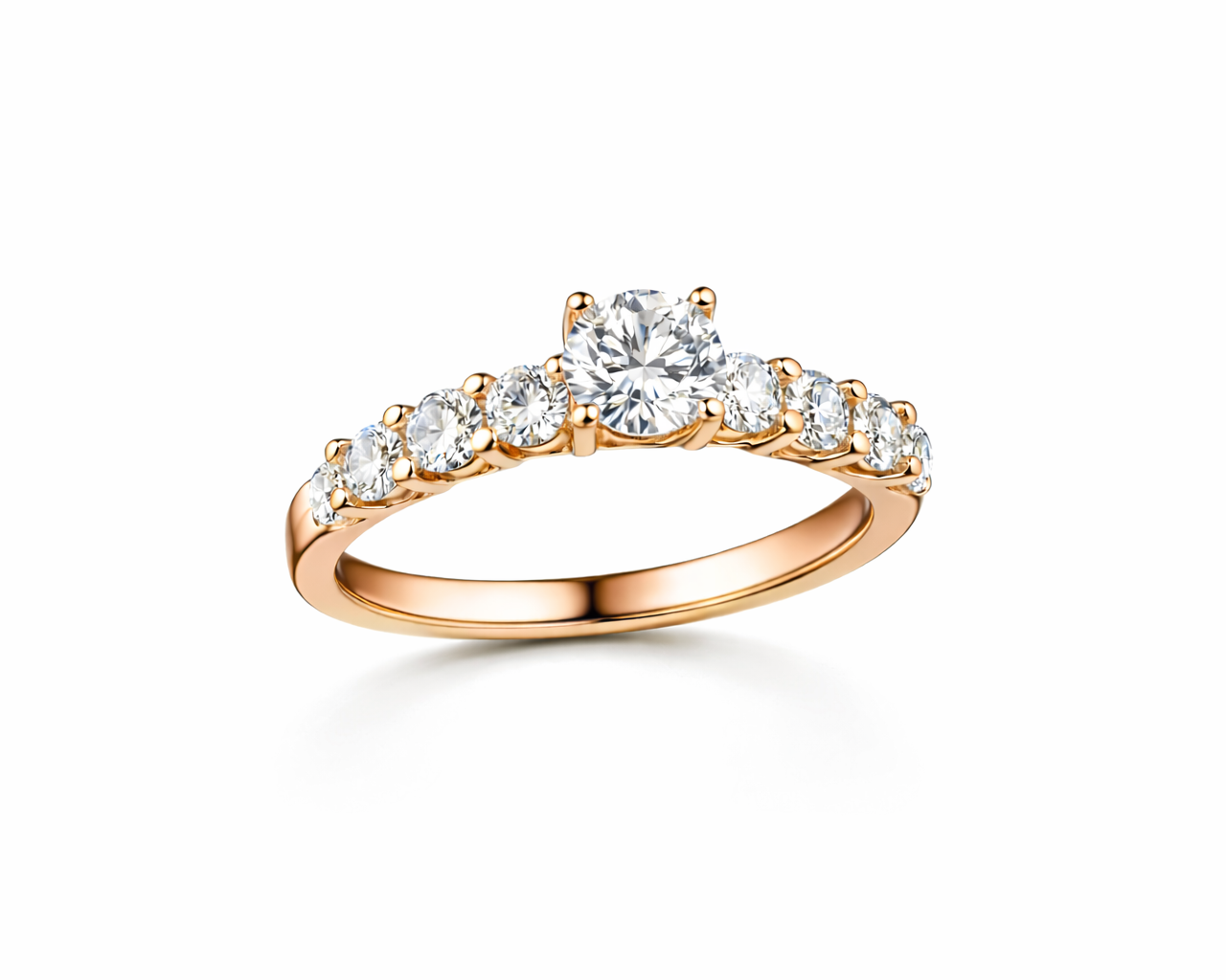 טבעת יהלומים