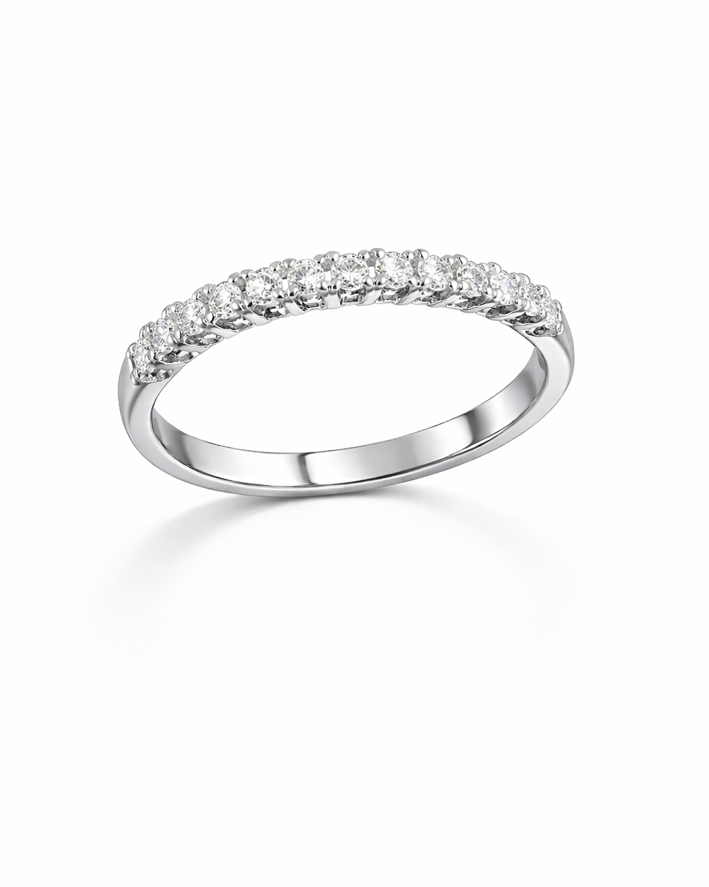 טבעת שורה 0.65 קראט