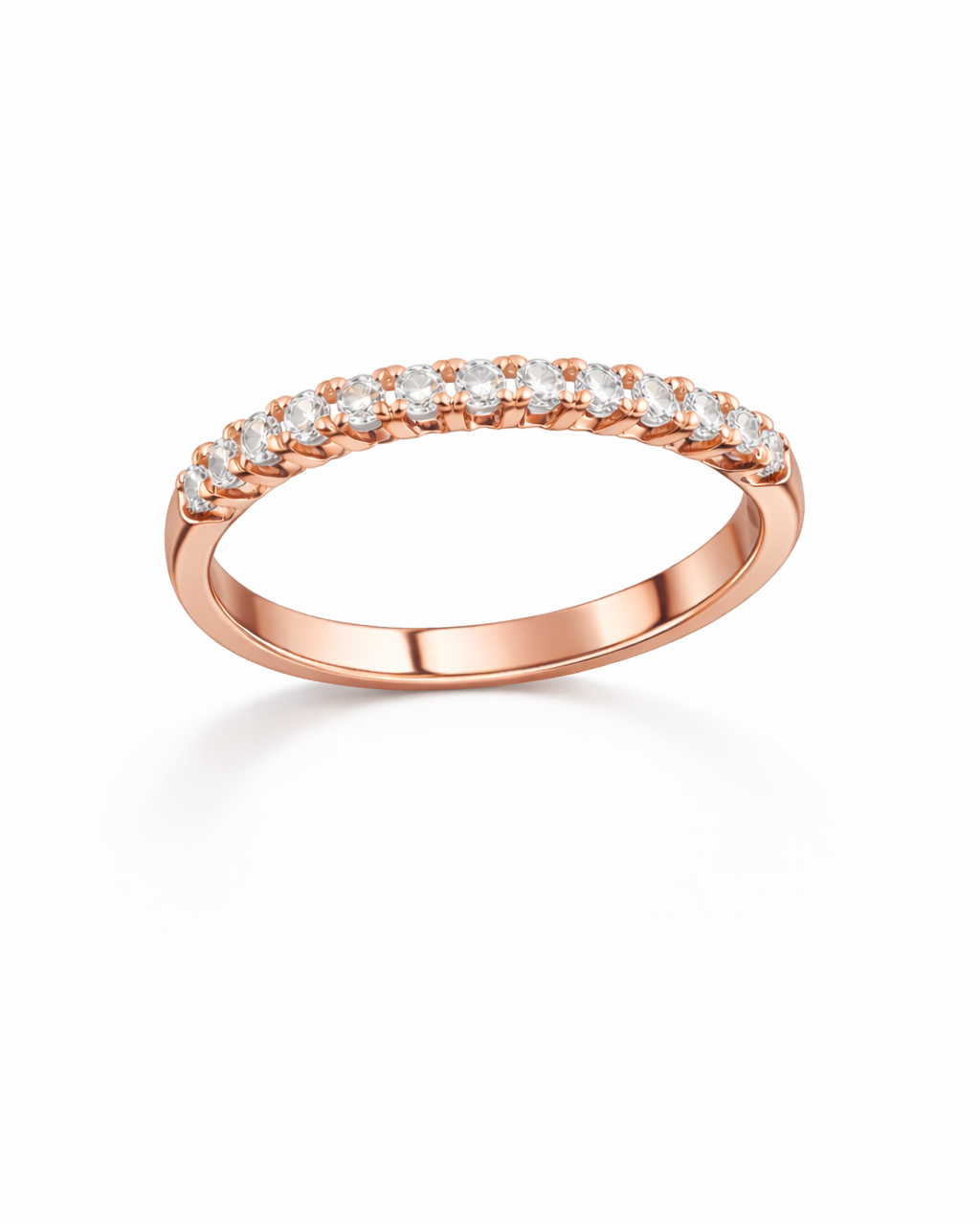 טבעת שורה 0.65 קראט