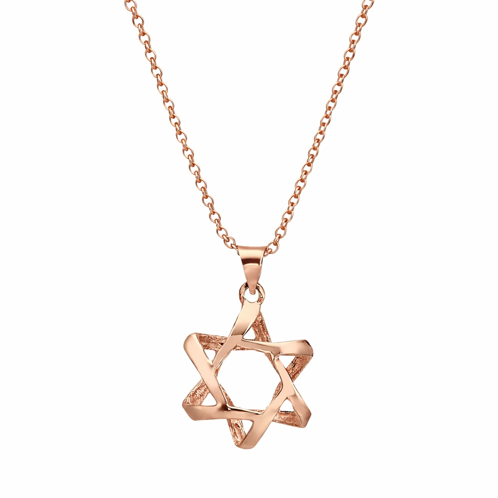 שרשרת זהב מגן דוד שרשרת זהב מגן דוד