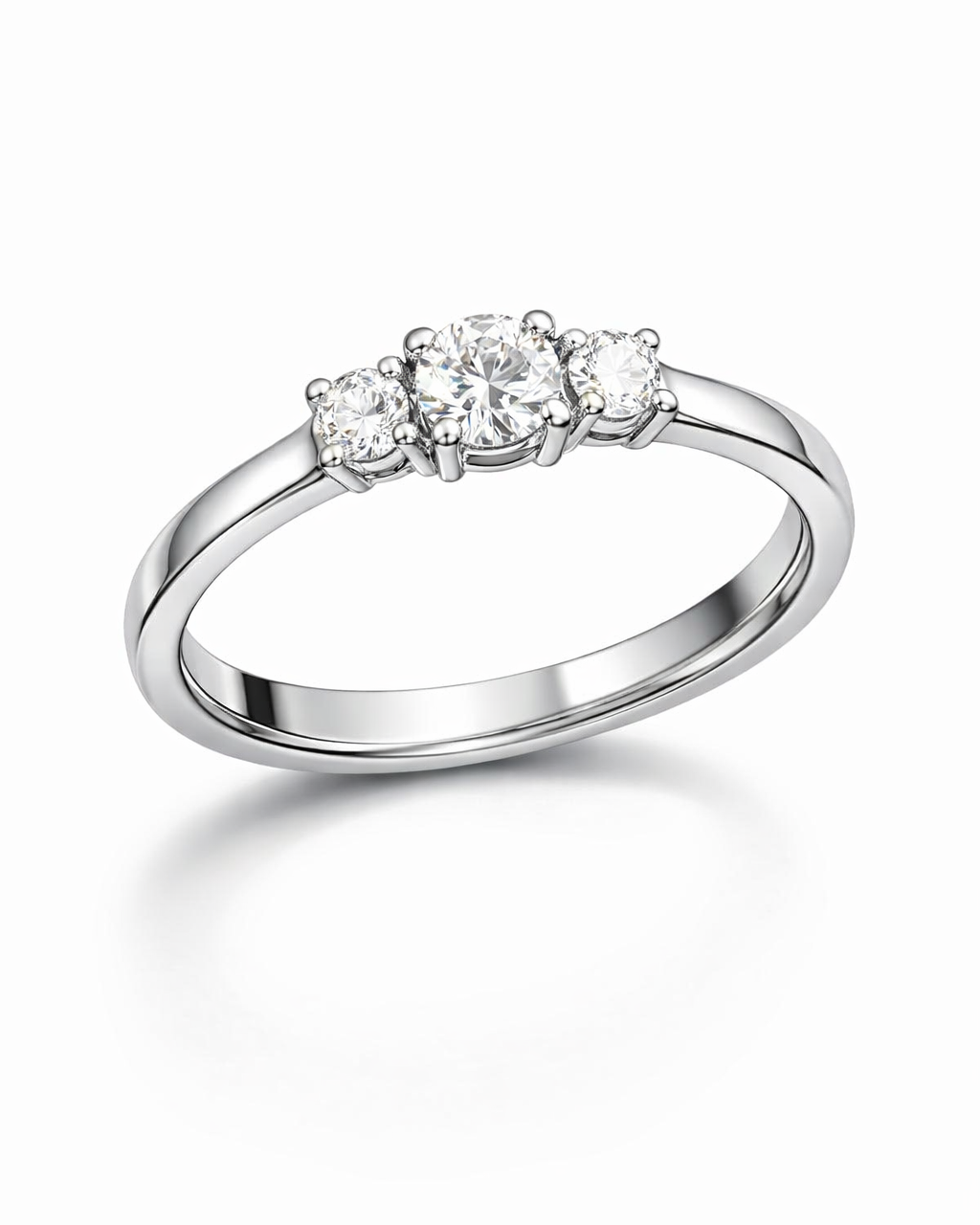 טבעת יהלום קלאסית