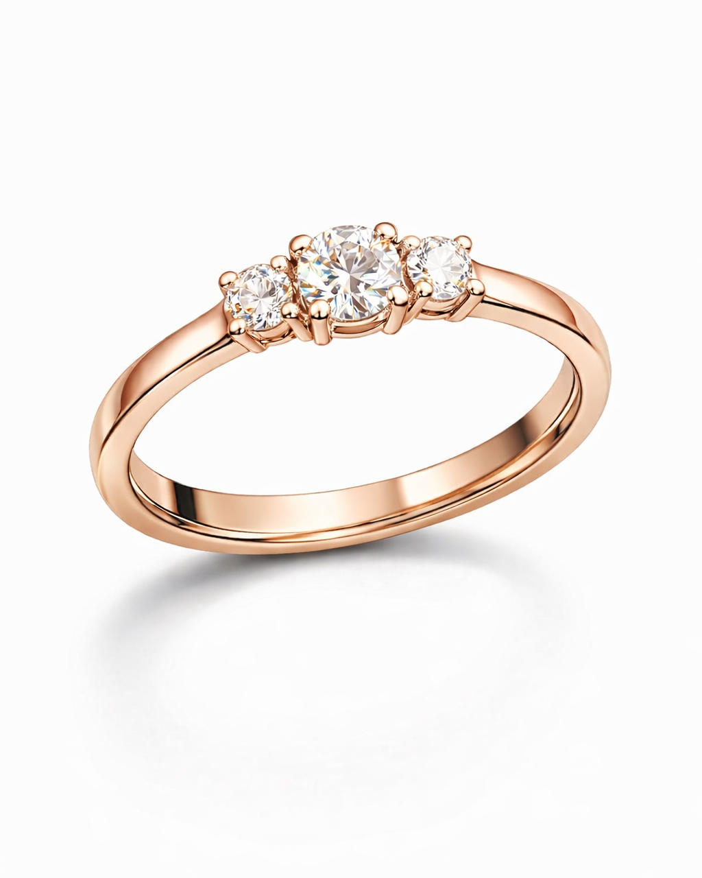 טבעת יהלום קלאסית