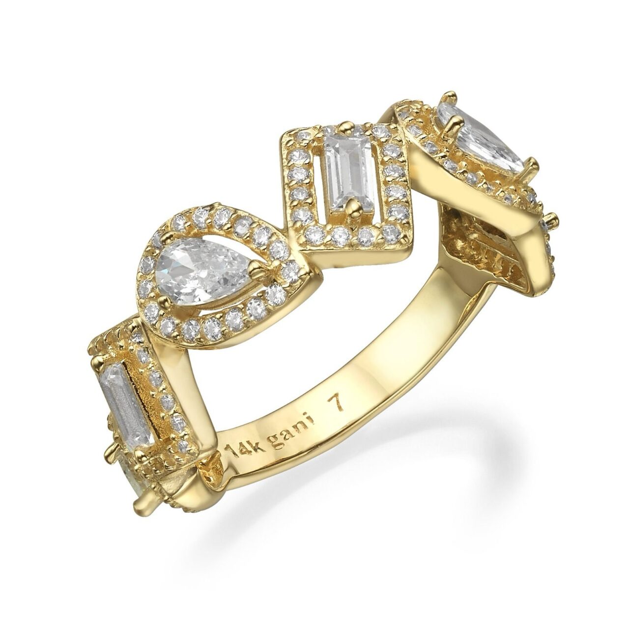 טבעת קומפוזיציה אלגנטית