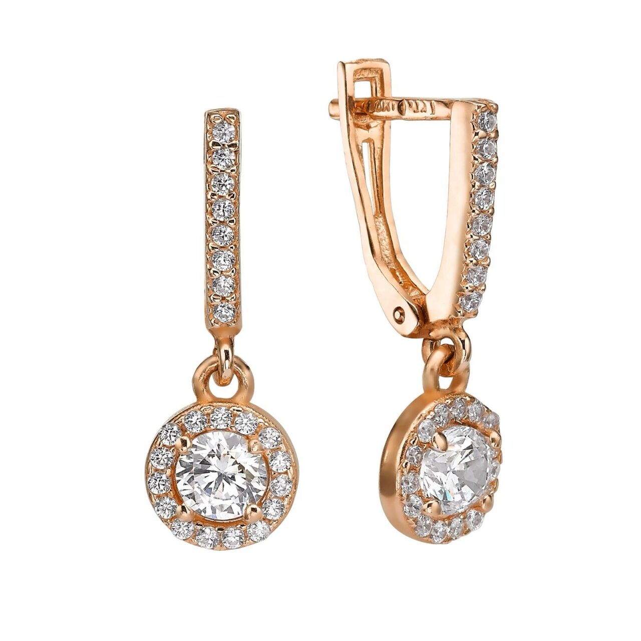 עגילי הילה נופלים