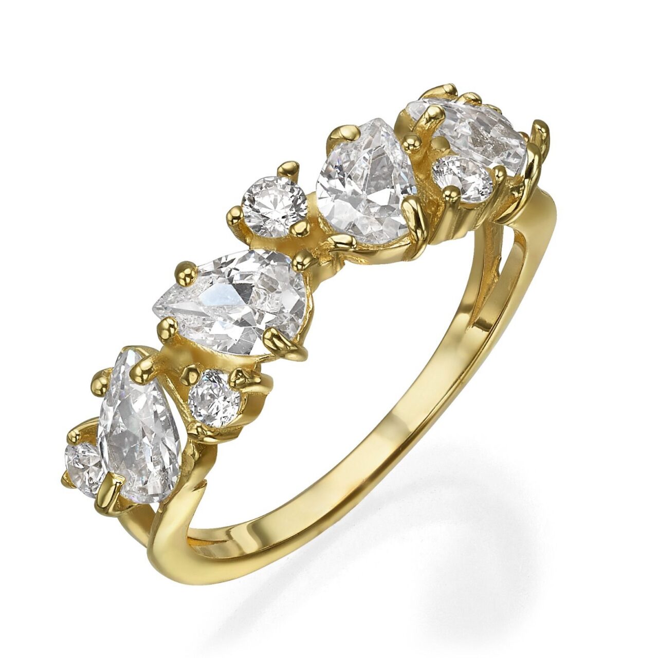 טבעת אבנים משולבות