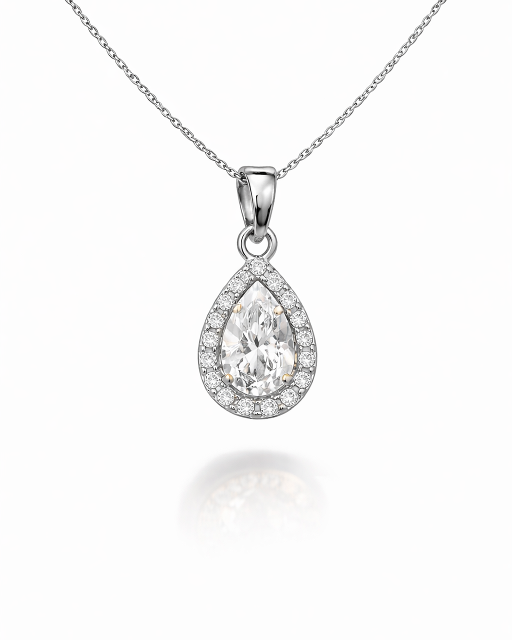 שרשרת טיפה מעוטרת