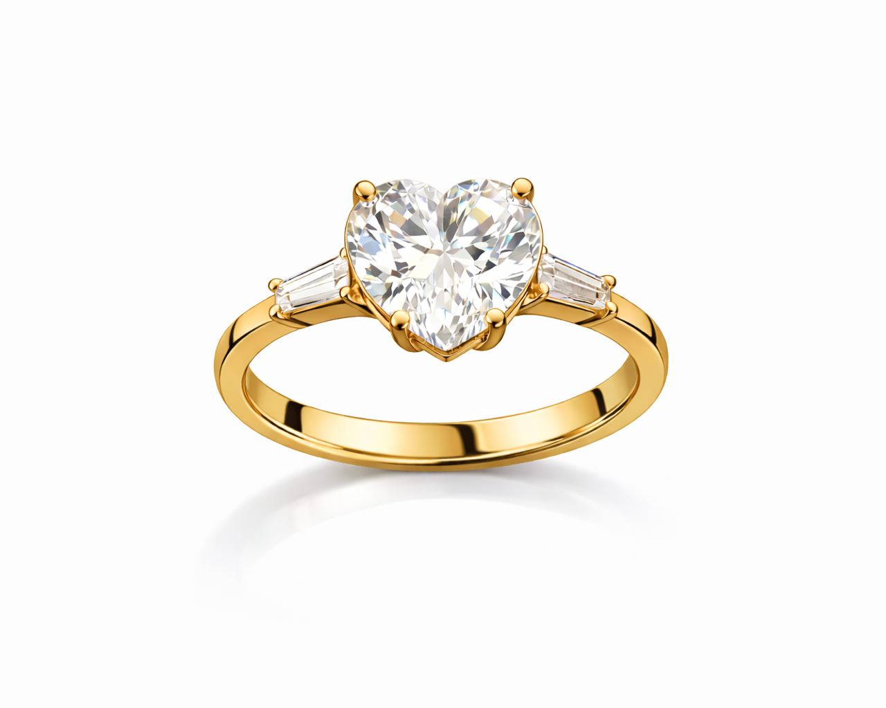 טבעת לב מלכותי