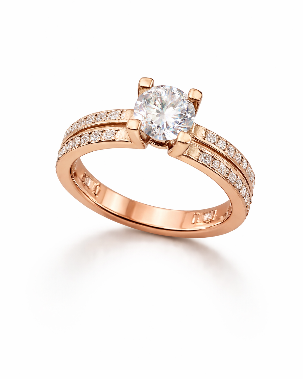 טבעת סוליטר יהלומים